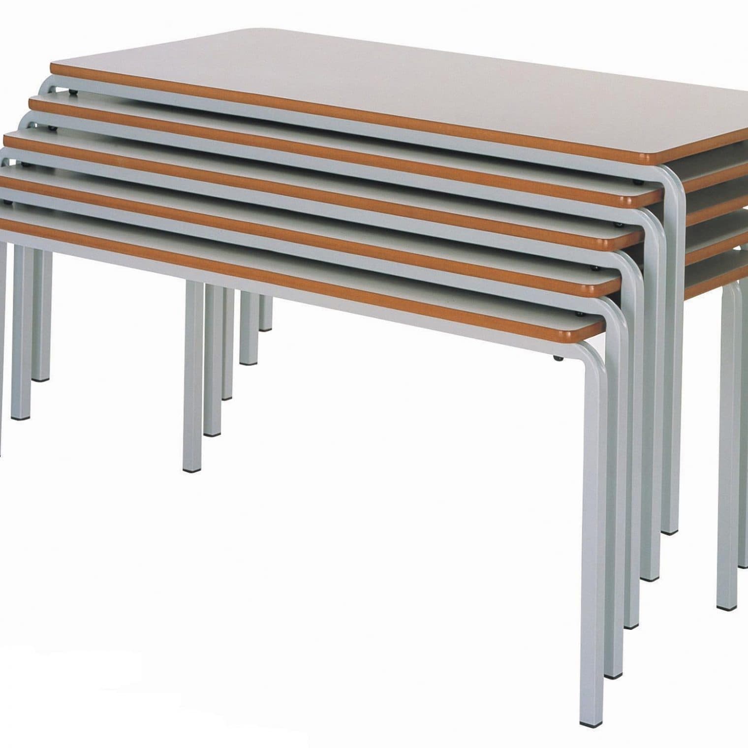 Crushbent Frame Rectangular Classroom Tables