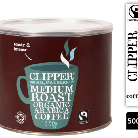 Clipper Organic Fairtrade Coffee 500g