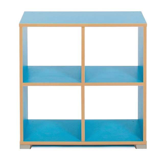 Candy colours backless room divider