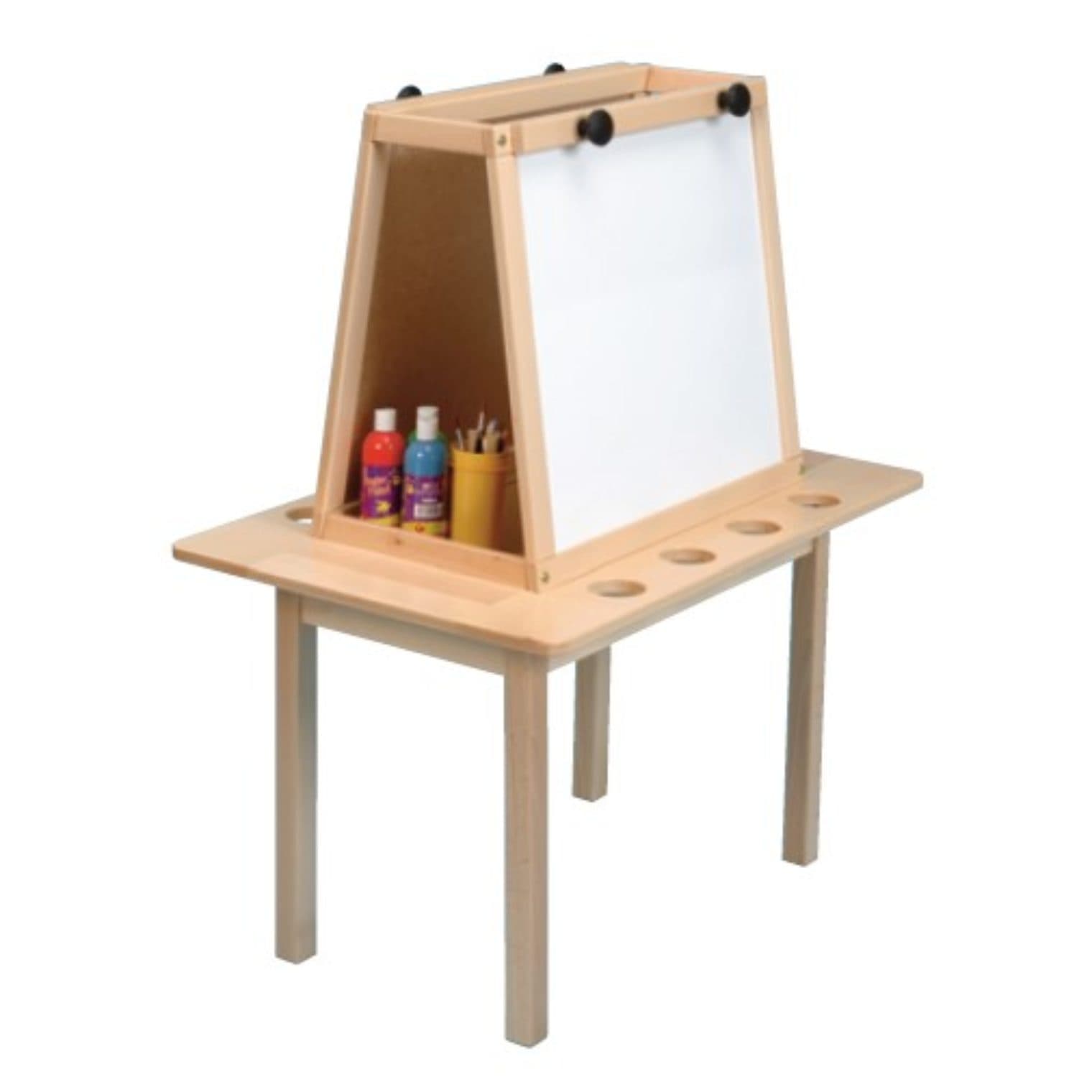 2-Person Table Easel In Light Beech Finish