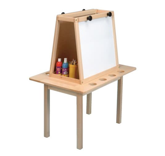 2-Person Table Easel In Light Beech Finish