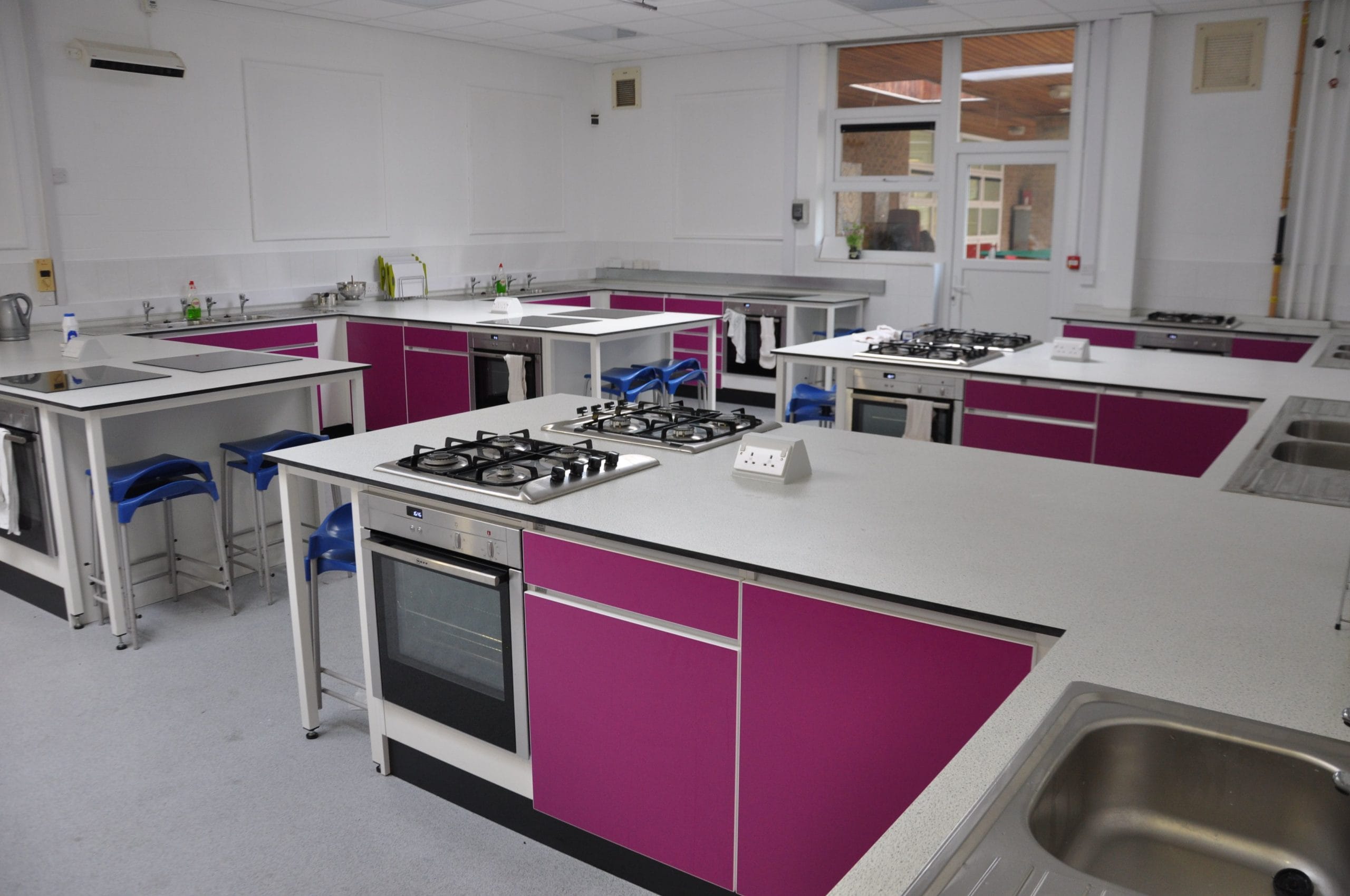 Food tech classroom fit out 
